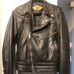 Men’s Black Harley Davidson Jacket, size 40